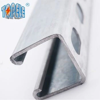 Galvanized Steel Slotted Channel