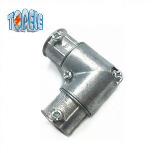 EMT To EMT Capped Corner Coupling EMT Inside 90 Corner Pull Elbow With Vijak Tip