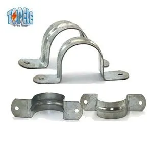 Hot Dipped Galvanized Half Seddle Pipe Clamp