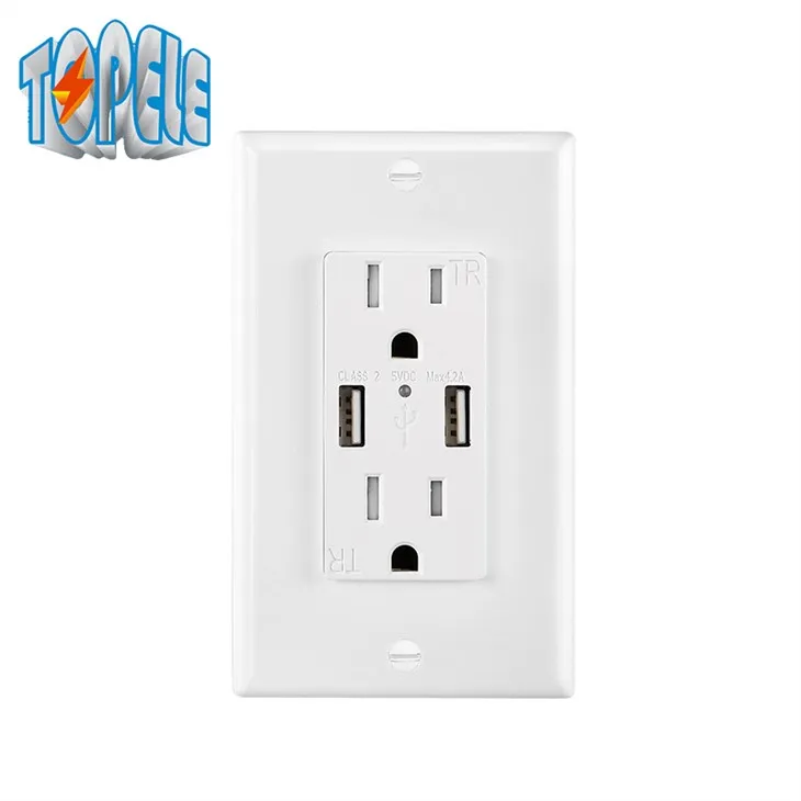 Pametni brzi USB punjač 15A Otvor otporan na neovlašćeno korištenje u zatvorenom