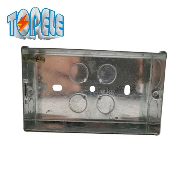 Čelična električna kutija sa dvije bande